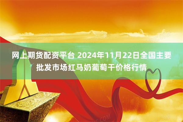 网上期货配资平台 2024年11月22日全国主要批发市场红马奶葡萄干价格行情