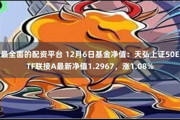 最全面的配资平台 12月6日基金净值：天弘上证50ETF联接A最新净值1.2967，涨1.08%